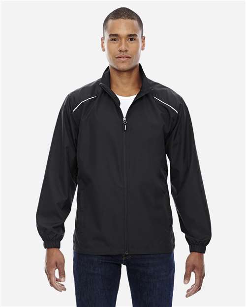Core 365 88183T Men's Tall Motivate Unlined Lightweight Jacket #color_BLACK