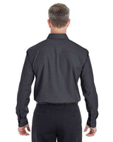 Devon & Jones DG532 Men's Crown Woven Collection RoyalDobby Shirt #color_BLACK