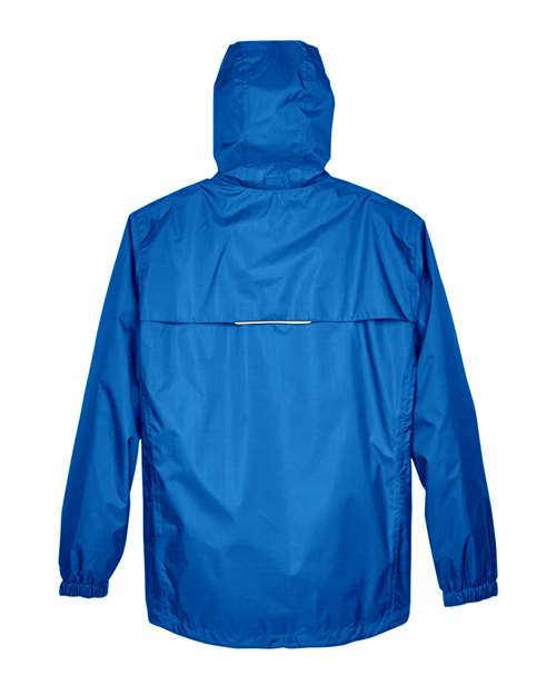 Core 365 88185 Men's Climate Seam-Sealed Lightweight Variegated Ripstop Jacket #color_TRUE ROYAL
