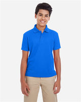 Core 365 88181Y Youth Origin Performance Piqu Polo #color_TRUE ROYAL