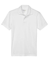 Core 365 88181Y Youth Origin Performance Piqu Polo #color_WHITE