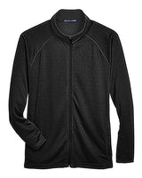 Devon & Jones DG420 Men's Stretch Tech-Shell Compass Full-Zip #color_BLACK