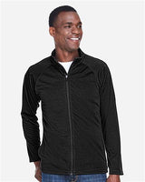 Devon & Jones DG420 Men's Stretch Tech-Shell Compass Full-Zip #color_BLACK