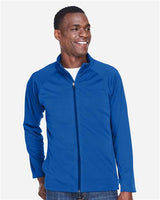 Devon & Jones DG420 Men's Stretch Tech-Shell Compass Full-Zip #color_TRUE ROYAL