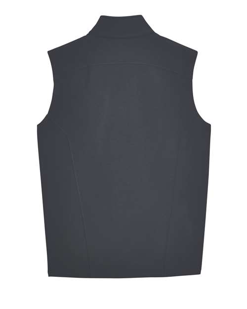Core 365 CE701 Men's Cruise Two-Layer Fleece Bonded Soft Shell Vest #color_CARBON