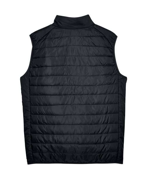 Core 365 CE702 Men's Prevail Packable Puffer Vest #color_BLACK