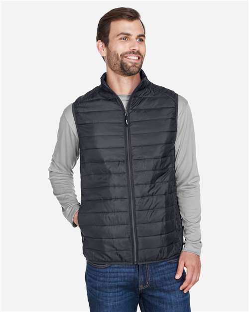 Core 365 CE702 Men's Prevail Packable Puffer Vest #color_CARBON