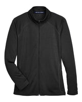Devon & Jones DG420W Ladies' Stretch Tech-Shell Compass Full-Zip #color_BLACK
