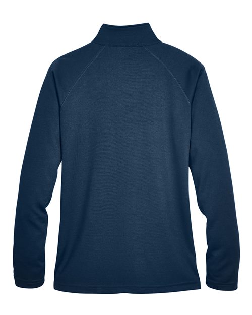 Devon & Jones DG420W Ladies' Stretch Tech-Shell Compass Full-Zip #color_NAVY