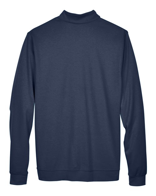 Devon & Jones DG479 Men's DRYTEC20 Performance Quarter-Zip #color_NVY/ GR HT/ GRAP