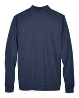 Devon & Jones DG479 Men's DRYTEC20 Performance Quarter-Zip #color_NVY/ GR HT/ GRAP