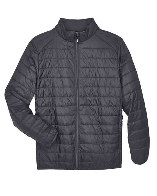 Core 365 CE700 Men's Prevail Packable Puffer Jacket #color_CARBON