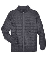 Core 365 CE700 Men's Prevail Packable Puffer Jacket #color_CARBON