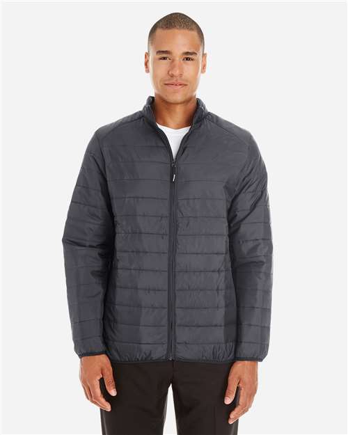 Core 365 CE700 Men's Prevail Packable Puffer Jacket #color_CARBON