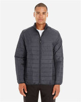 Core 365 CE700 Men's Prevail Packable Puffer Jacket #color_CARBON
