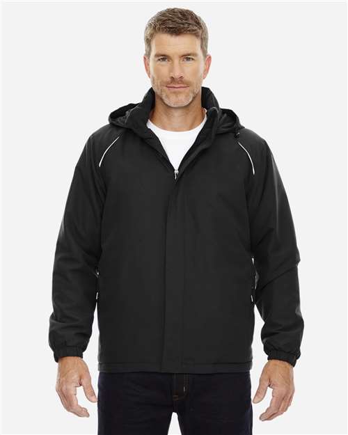Core 365 88189T Men's Tall Brisk Insulated Jacket #color_BLACK