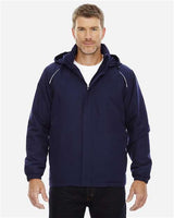 Core 365 88189T Men's Tall Brisk Insulated Jacket #color_CLASSIC NAVY