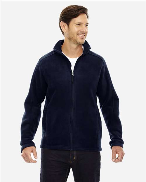 Core 365 88190T Men's Tall Journey Fleece Jacket #color_CLASSIC NAVY