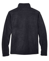 Core 365 88190T Men's Tall Journey Fleece Jacket #color_HEATHER CHARCOAL