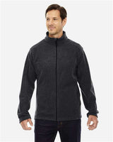 Core 365 88190T Men's Tall Journey Fleece Jacket #color_HEATHER CHARCOAL