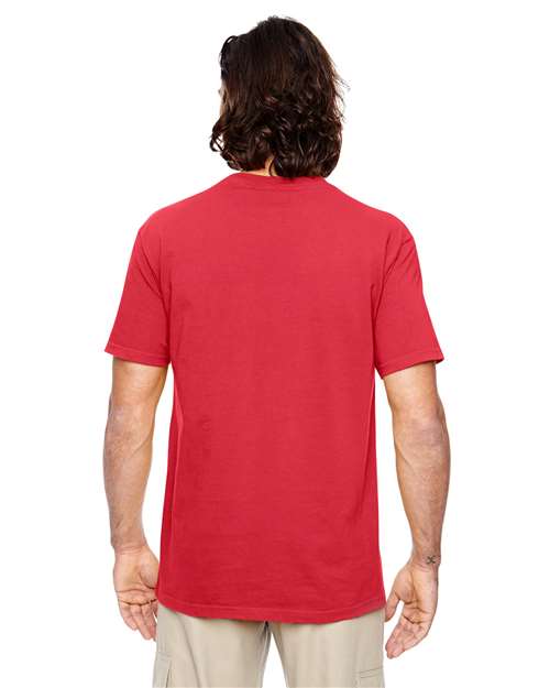 econscious EC1000 Men's 100% Organic Cotton Classic Short-Sleeve T-Shirt #color_RED PEPPER