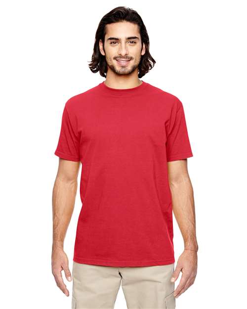 econscious EC1000 Men's 100% Organic Cotton Classic Short-Sleeve T-Shirt #color_RED PEPPER