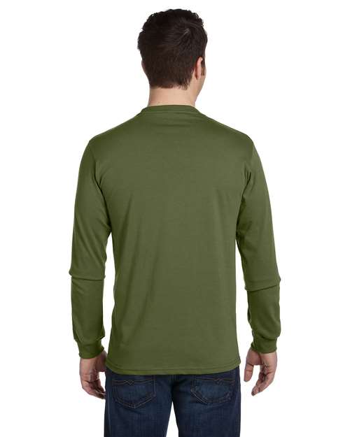 econscious EC1500 Men's 100% Organic Cotton Classic Long-Sleeve T-Shirt #color_OLIVE