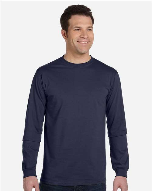 econscious EC1500 Men's 100% Organic Cotton Classic Long-Sleeve T-Shirt #color_PACIFIC