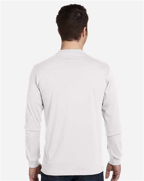 econscious EC1500 Men's 100% Organic Cotton Classic Long-Sleeve T-Shirt #color_WHITE