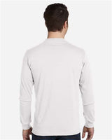 econscious EC1500 Men's 100% Organic Cotton Classic Long-Sleeve T-Shirt #color_WHITE