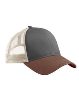 econscious EC7070 Eco Trucker Organic/Recycled Hat #color_CHRCL/ L BR/ OYS