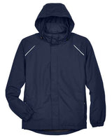 Core 365 88224T Men's Tall Profile Fleece-Lined All-Season Jacket #color_CLASSIC NAVY