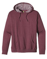 econscious EC5570 Adult Organic/Recycled Heathered Fleece Pullover Hooded Sweatshirt #color_BERRY