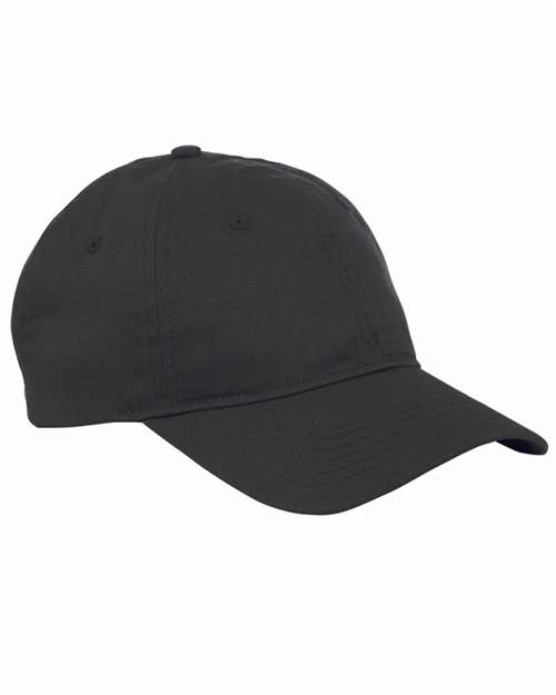 Big Accessories BX880 6-Panel Twill Unstructured Cap #color_BLACK