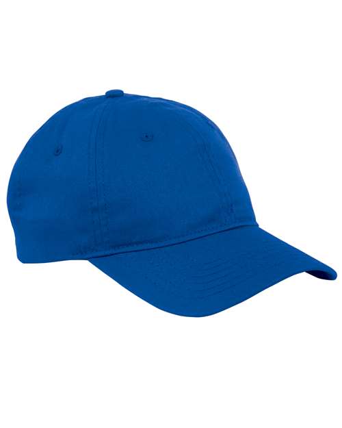 Big Accessories BX880 6-Panel Twill Unstructured Cap #color_TRUE ROYAL