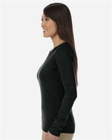 econscious EC3500 Ladies' 100% Organic Cotton Classic Long-Sleeve T-Shirt #color_BLACK