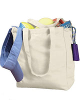 BAGedge BE008 Canvas Book Tote #color_NATURAL