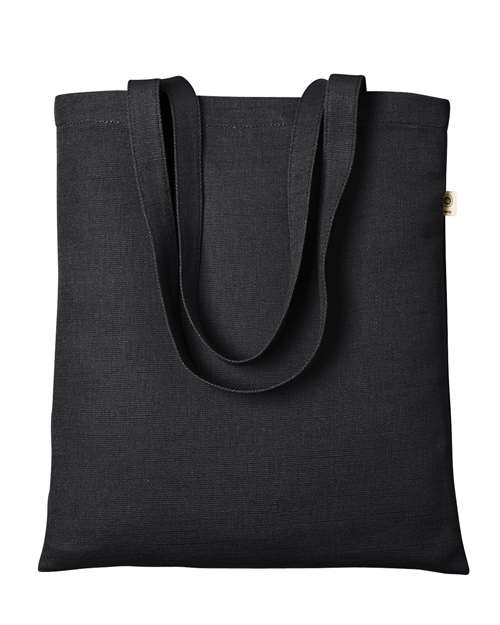 econscious EC8060 Hemp Simplicity Tote #color_BLACK