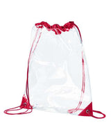 BAGedge BE253 PVC Cinch Sack #color_RED