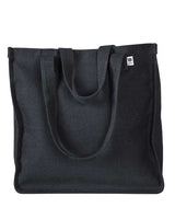 econscious EC8015 Hemp Market Tote #color_BLACK