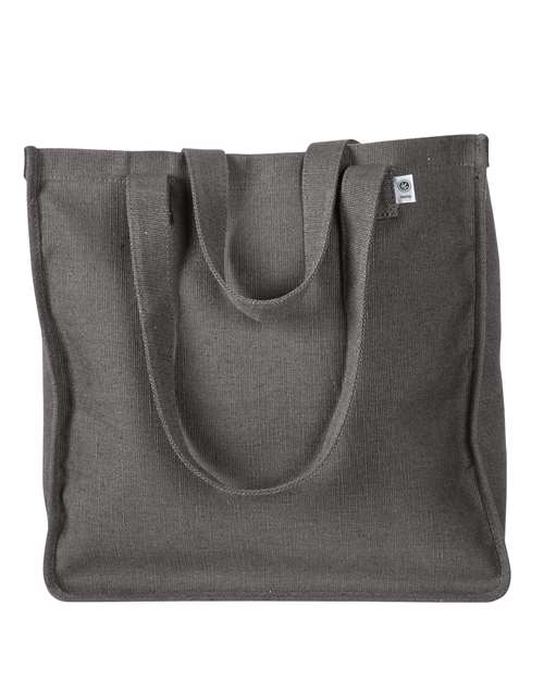 econscious EC8015 Hemp Market Tote #color_CHARCOAL