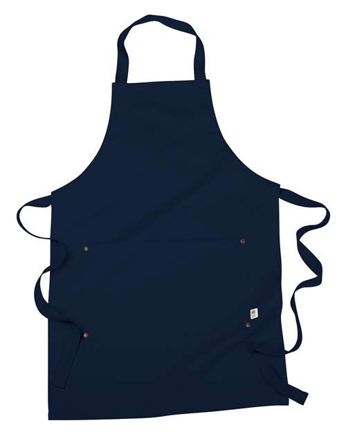 econscious EC6015 Organic Cotton Recycled Polyester Eco Apron #color_NAVY