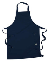 econscious EC6015 Organic Cotton Recycled Polyester Eco Apron #color_NAVY
