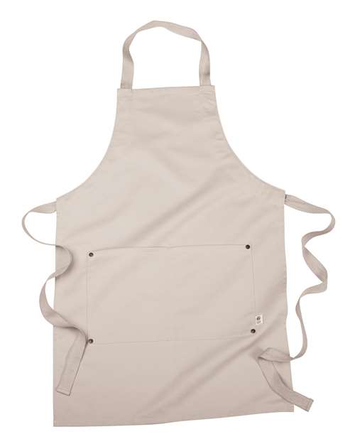 econscious EC6015 Organic Cotton Recycled Polyester Eco Apron #color_OYSTER