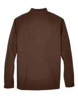Team 365 TT80 Men's Leader Soft Shell Jacket #color_SPORT DARK BROWN