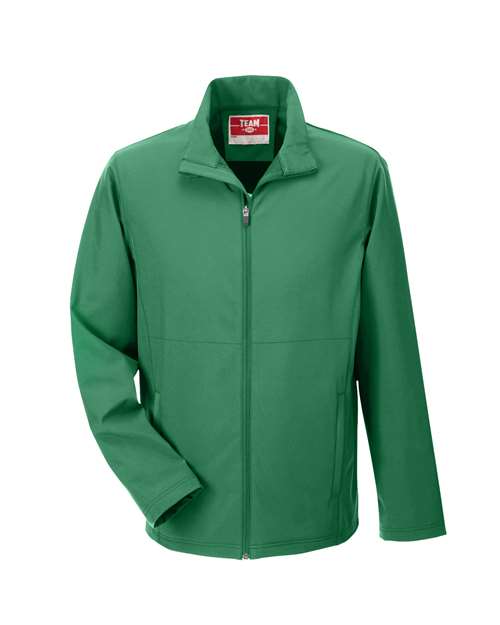 Team 365 TT80 Men's Leader Soft Shell Jacket #color_SPORT DARK GREEN