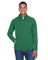 Team 365 TT80 Men's Leader Soft Shell Jacket #color_SPORT DARK GREEN