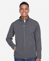 Team 365 TT80 Men's Leader Soft Shell Jacket #color_SPORT GRAPHITE