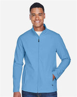 Team 365 TT80 Men's Leader Soft Shell Jacket #color_SPORT LIGHT BLUE