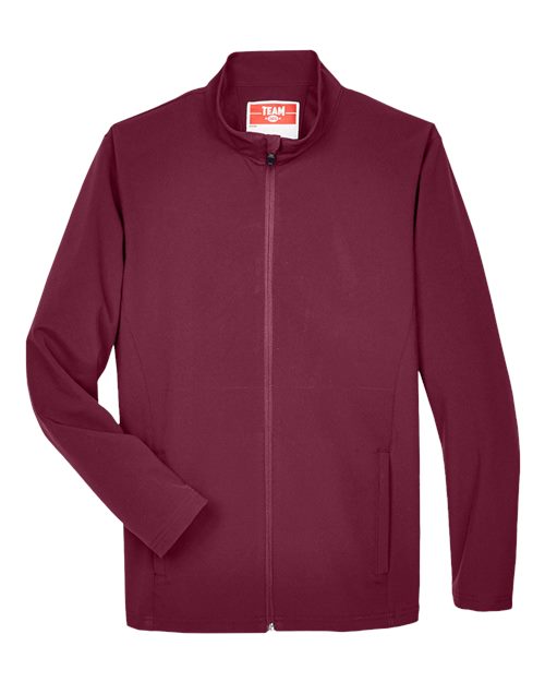 Team 365 TT80 Men's Leader Soft Shell Jacket #color_SPORT MAROON
